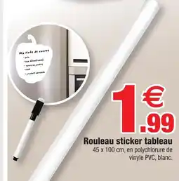Bazarland Rouleau sticker tableau offre