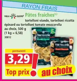 Norma Villa gusto pâtes fraîches offre