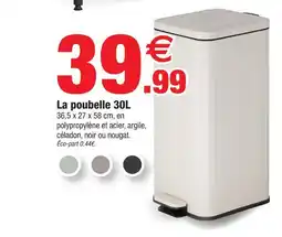 Bazarland La poubelle 30l offre