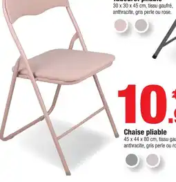 Bazarland Chaise pliable offre