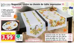 Norma Bella casa napperon, centre ou chemin de table impression 3d offre