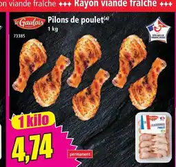 Norma Le gaulois pilons de poulet offre