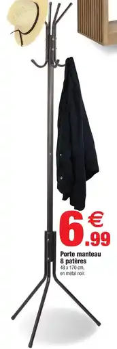 Bazarland Porte manteau 8 patères offre