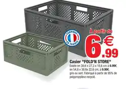 Bazarland Casier fold'n store offre