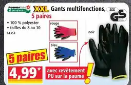 Norma Power garden gants multifonctions offre