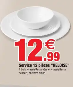 Bazarland Service 12 pièces heloise offre