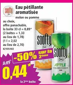 Norma Eau pétillante aromatisée offre