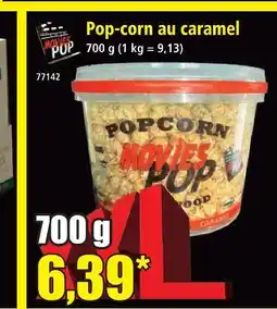 Norma Movies pop pop-corn au caramel offre