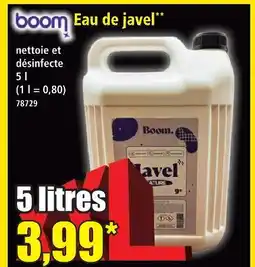 Norma Boom eau de javel offre