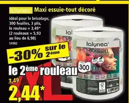 Norma Lalynea maxi essuie-tout décoré offre