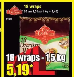 Norma Wraps offre
