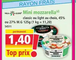 Norma Villa gusto mini mozzarella offre