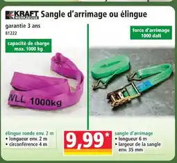Norma Kraft werkzeuge sangle d'arrimage offre