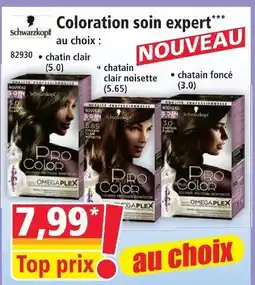 Norma Schwazkopf coloration soin expert offre