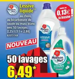 Norma Maison net lessive liquide offre