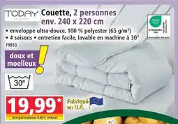 Norma Today by night couette 2 personnes offre