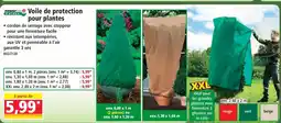 Norma Power garden voile de protection pour plantes offre