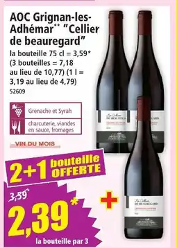 Norma Cellier de beauregard aoc grignan-les-adhémar offre