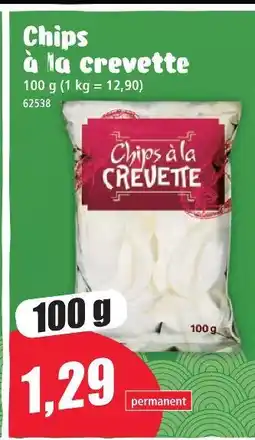 Norma Chips à la crevette offre