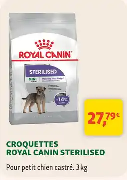 Maxi Zoo Royal canin croquettes sterilised offre