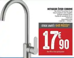 Brico Cash Dim - mitigeur évier chrome offre