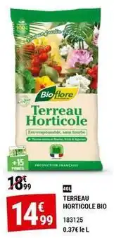 Gamm vert Terreau horticole bio offre