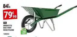 Gamm vert Brouette bac vert roue pleine offre