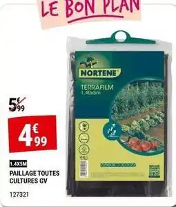 Gamm vert Nortene - paillage toutes cultures gv offre
