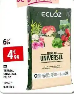 Gamm vert Ecloz - terreau universel offre