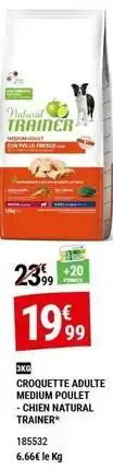 Gamm vert Croquette adulte medium poulet calien natural offre