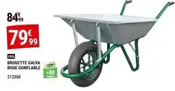 Gamm vert Brouette galva roue gonflable offre
