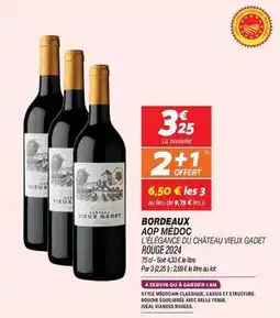 Netto Château - bordeaux aop medoc rouge 2024 offre