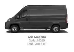 Opel Gris graphito offre