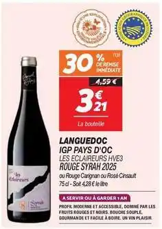 Netto Facile - languedoc igp pays d'oc offre