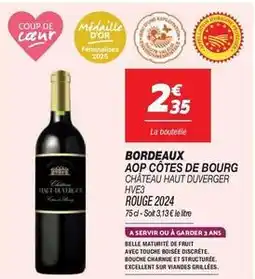 Netto Aop cotes de bourg offre