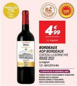 Netto Magnum - bordeaux aop bordeaux offre