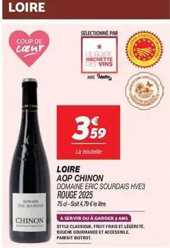Hachette - loire aop chinon