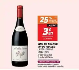 Netto La vieille ferme - vins de france vin de france offre