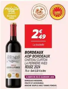 Netto Bordeaux aop bordeaux offre