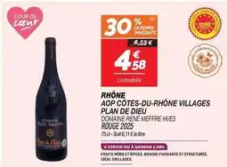 Netto Rhone aop côtes-du-rhône villages plan de dieu offre
