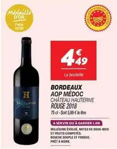 Netto Bordeaux aop médoc offre