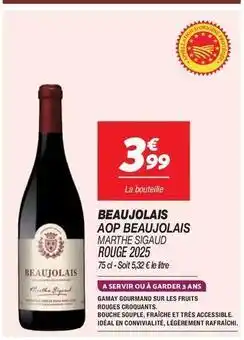 Netto Marthe sigaud - beaujolais aop beaujolais offre