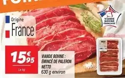 Netto Netto - viande bovine: émincé de paleron offre