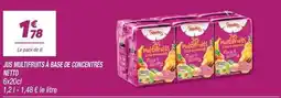 Netto Netto - jus multifruits a base de concentrees offre