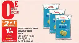 Netto Netto - boules de graisse spécial oseaux de jardin offre