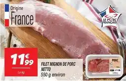 Netto Netto - filet mignon de porc offre
