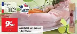 Netto Lapin entier sous fourreau offre
