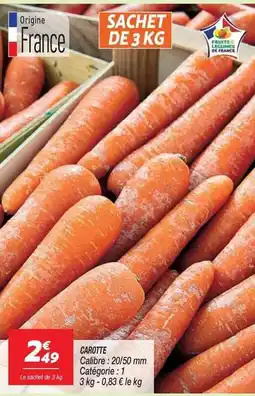 Netto Carotte offre