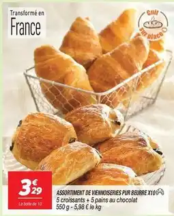 Netto Assortiment de viewmoseres pur beurre x10 offre