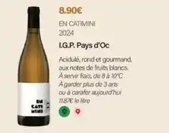I.g.p. pays d'oc